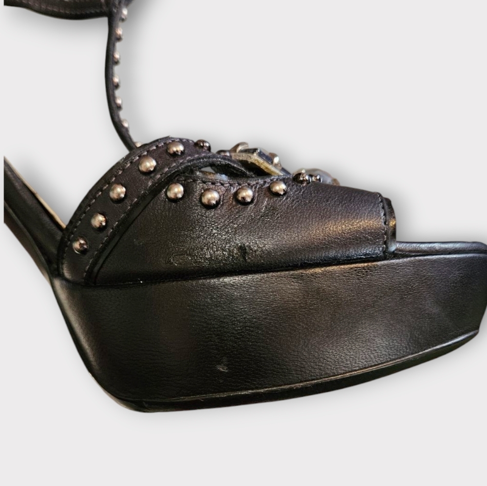 Miu Miu Black Studded Heels - Picture 11 of 11